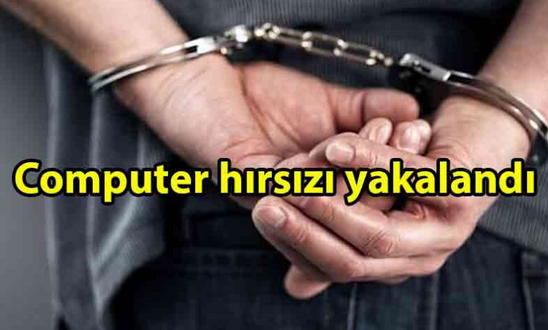 ozgur_gazete_kibris_Fıstık_Computer'a_giren_hırsız_yakalandı