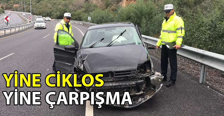 ozgur_gazete_kibris_Ciklos_ta_trafik_carpismasi_2_yarali