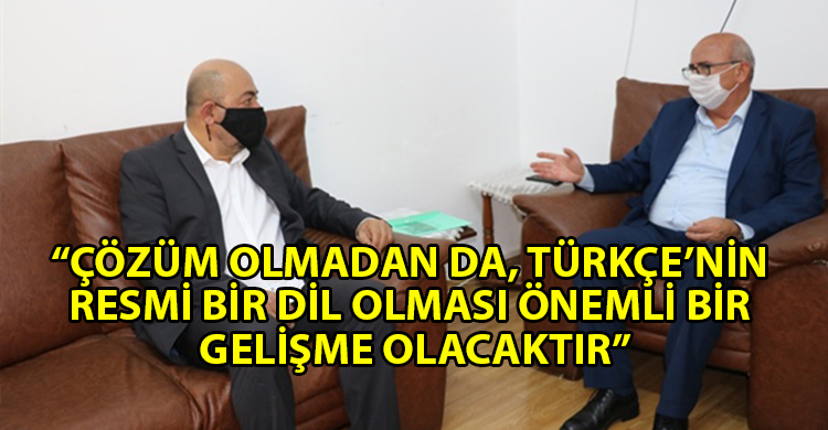 ozgur_gazete_kibris_TDP_Genel_Başkanı_Özyiğit_AP_Milletvekili_Kızılyürek_ile_görüştü