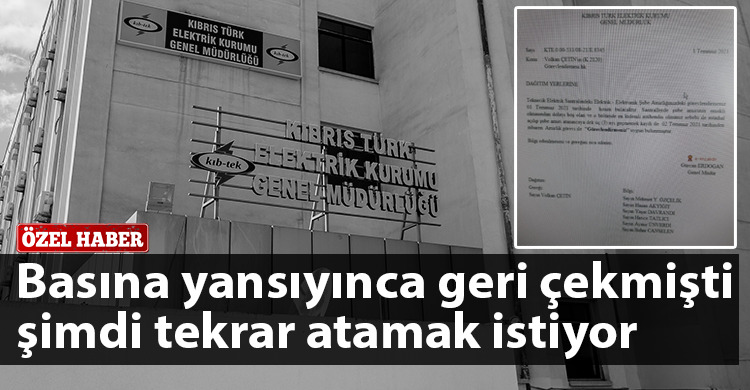 ozgur_gazete_kibris_kib_tek_gurcan_erdogan_atama1