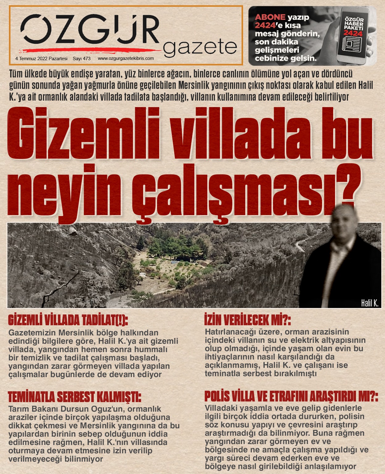 ozgur_gazete_kibris_mersinlik_yangin_halil_k_villa