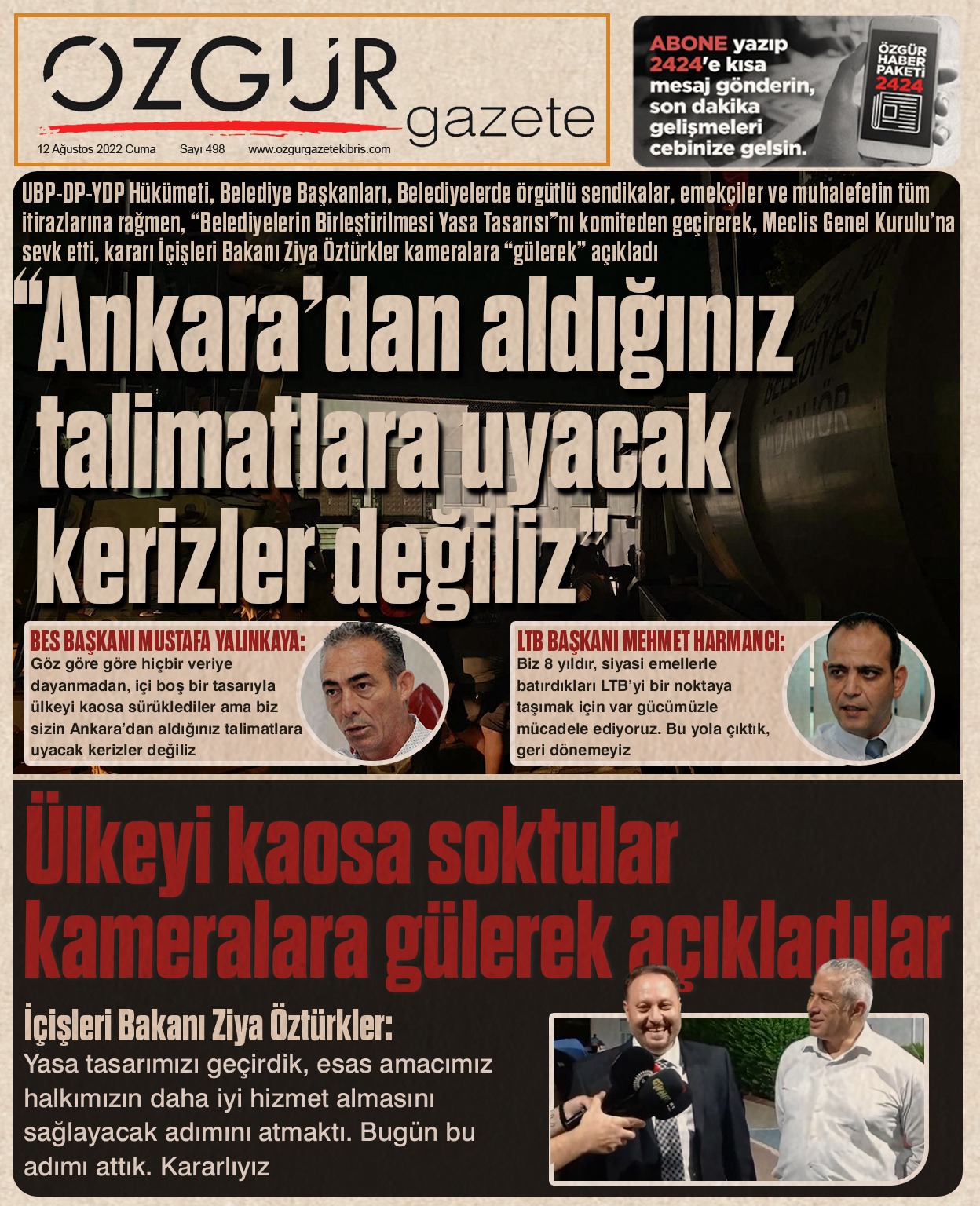 ozgur_gazete_kibris_belediyelerin_birlestirilmesi