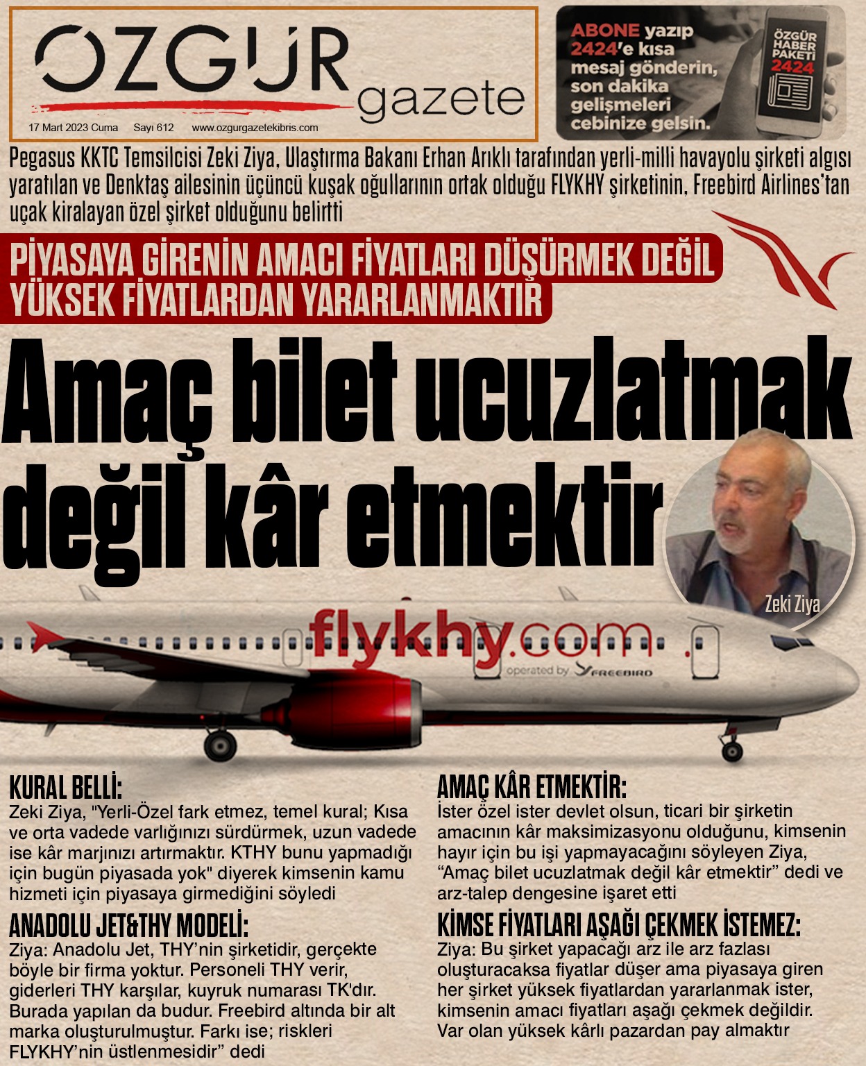 ozgur_gazete_kibris_pegasus_zeki_ziya_flykhy_biletler