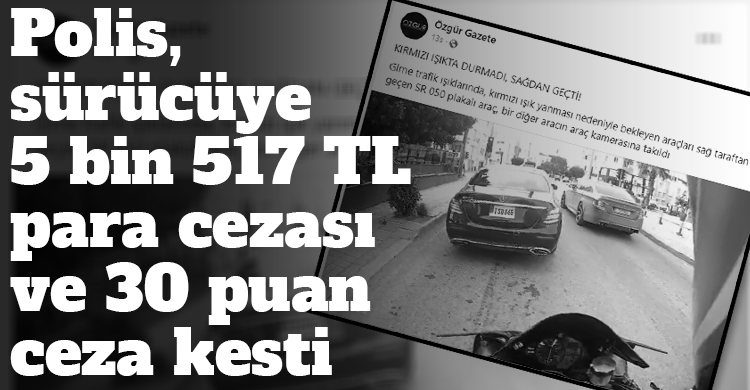 ozgur_gazete_kibris_girne_trafik_polis_ceza
